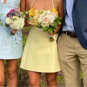 Club L London Lemon Shelley Dress